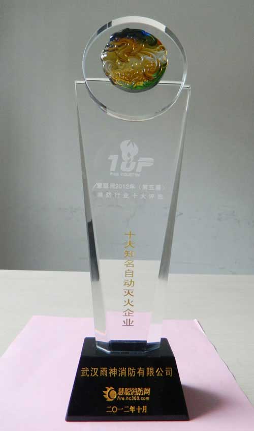 十大知名企業(yè)獎(jiǎng)杯