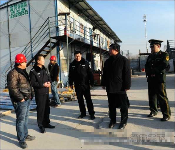 南湖管委會聯合多部門開展消防安全檢查工作