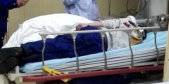 傷者被送往醫院