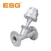 ESG-100系列氣控角座閥，ESG不銹鋼Y型角座閥